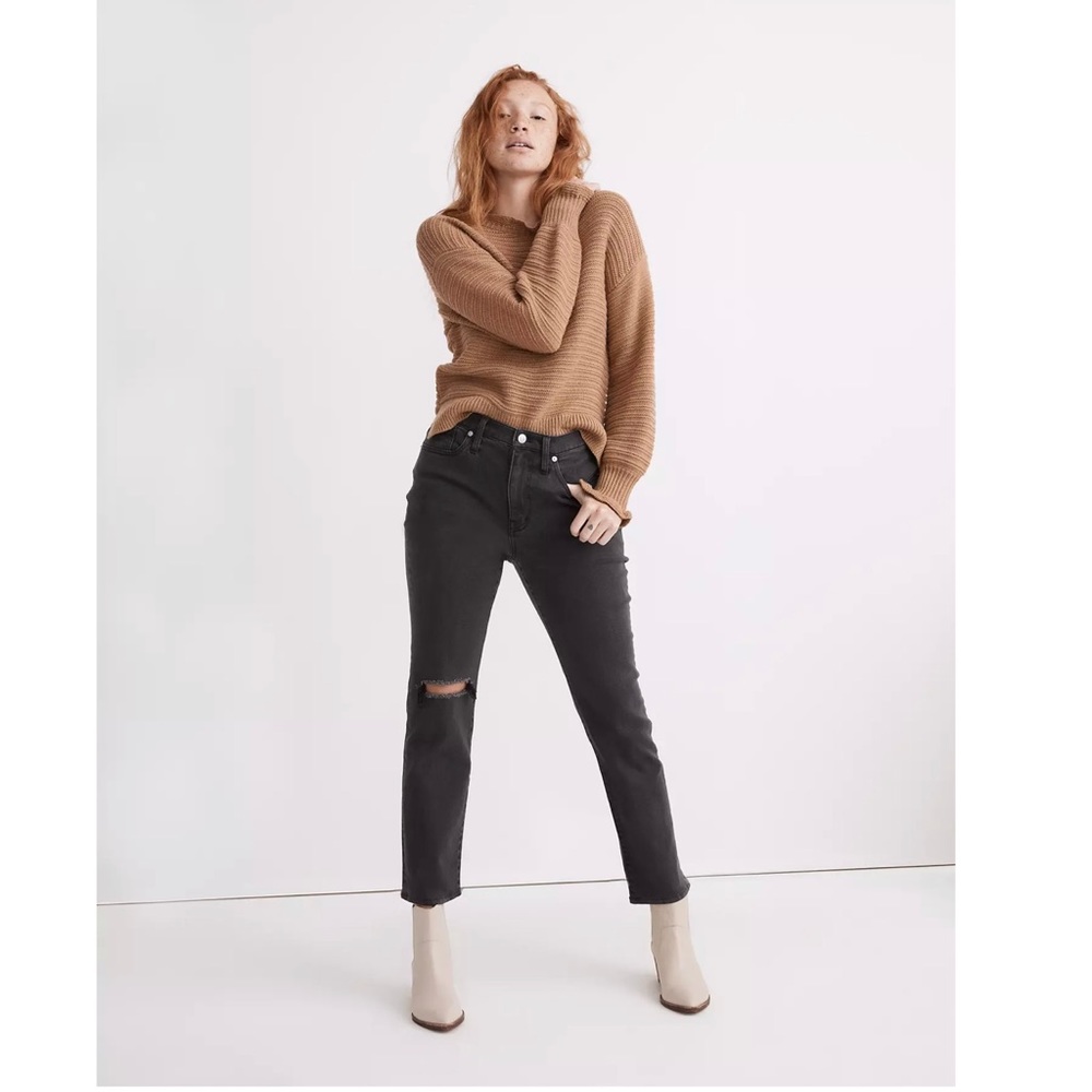 Madewell Girljean Ripped Knee Edition